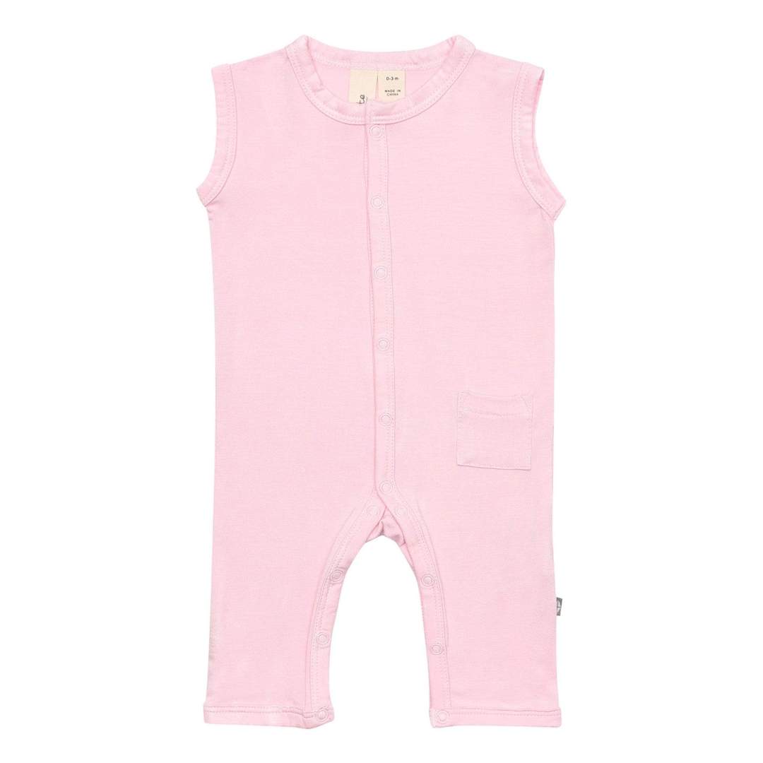 Kyte Baby Zipper Sleeveless Romper - Peony