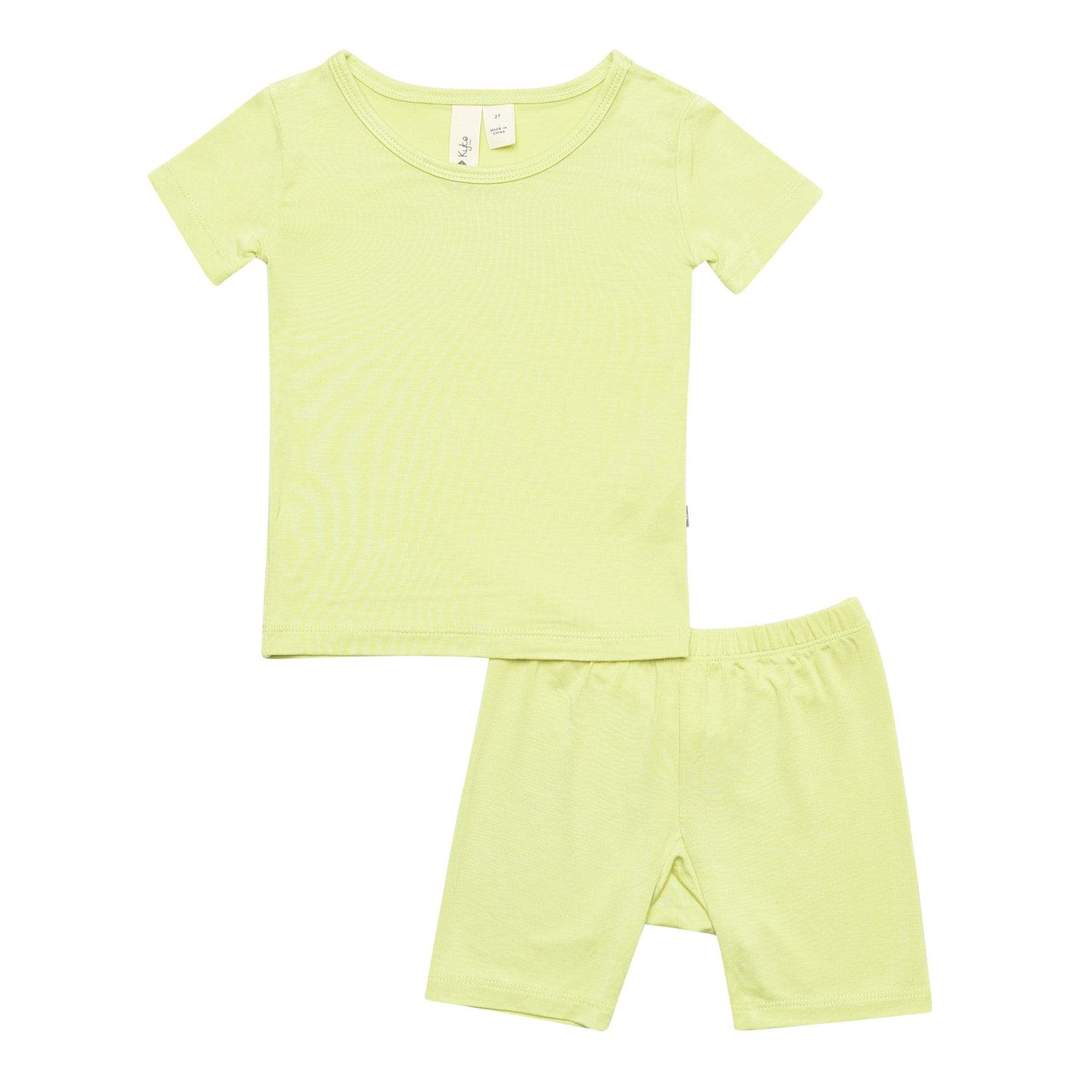 Kyte Short Sleeve Toddler Pajama Set - Kiwi