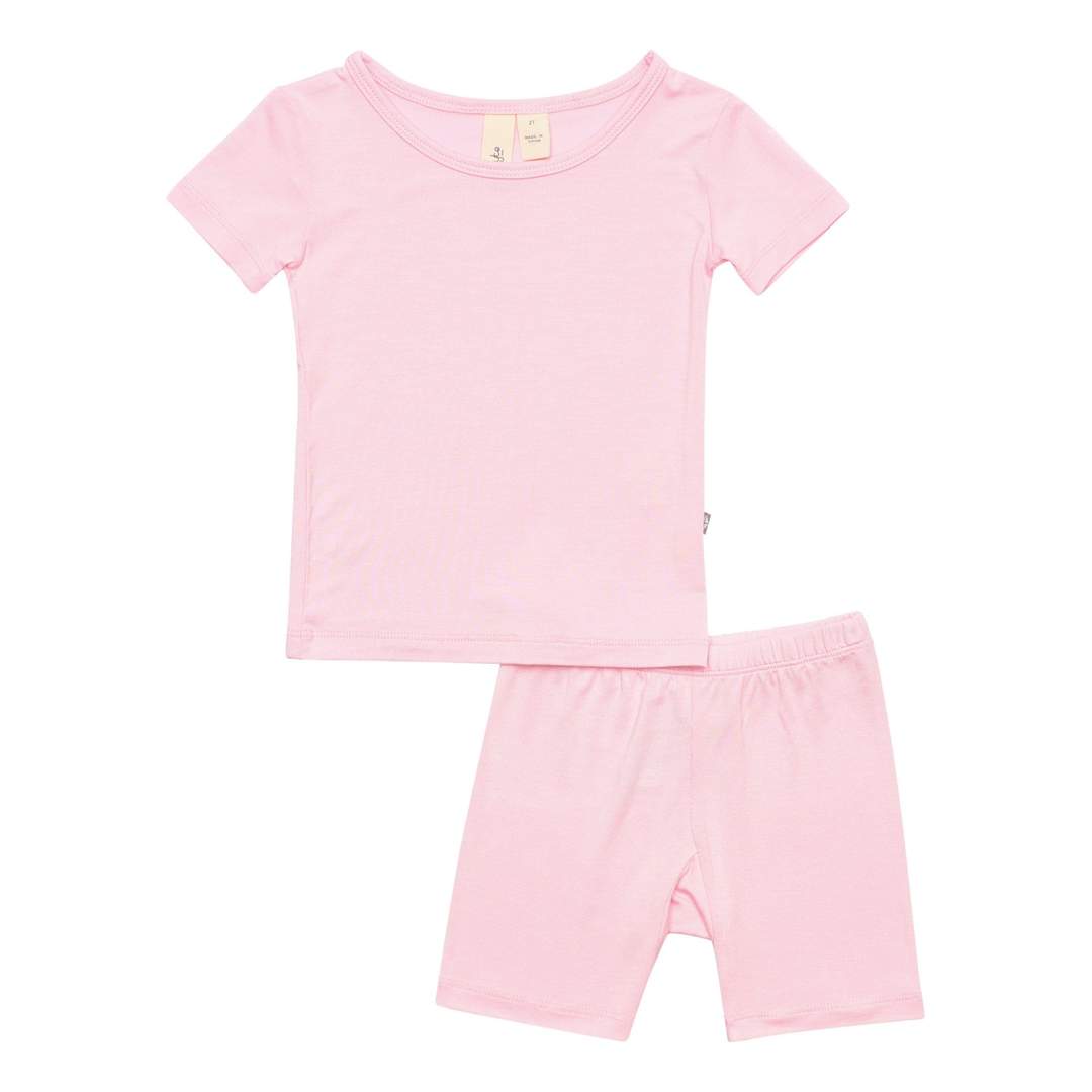Kyte Short Sleeve Toddler Pajama Set - Peony
