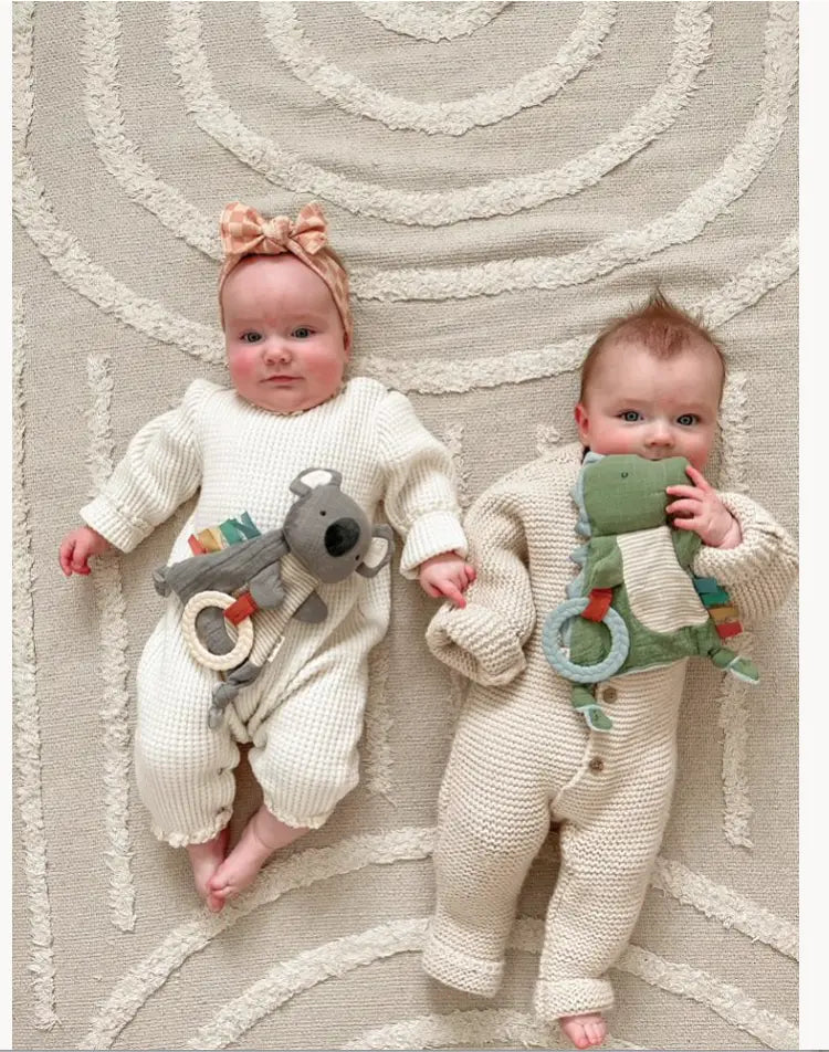 Dino Crinkle Toy with Teether