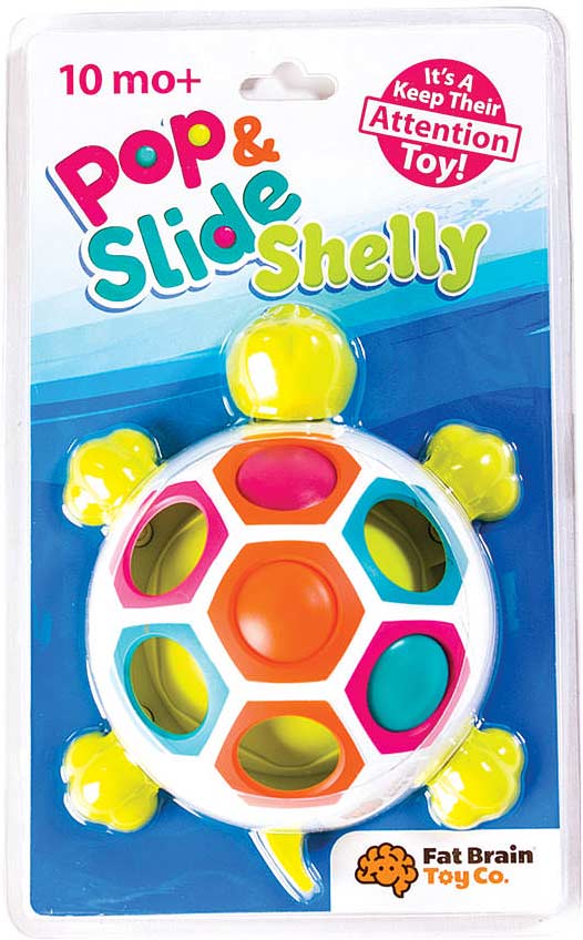 Pop & Slide Shelly - Fat Brain Toys