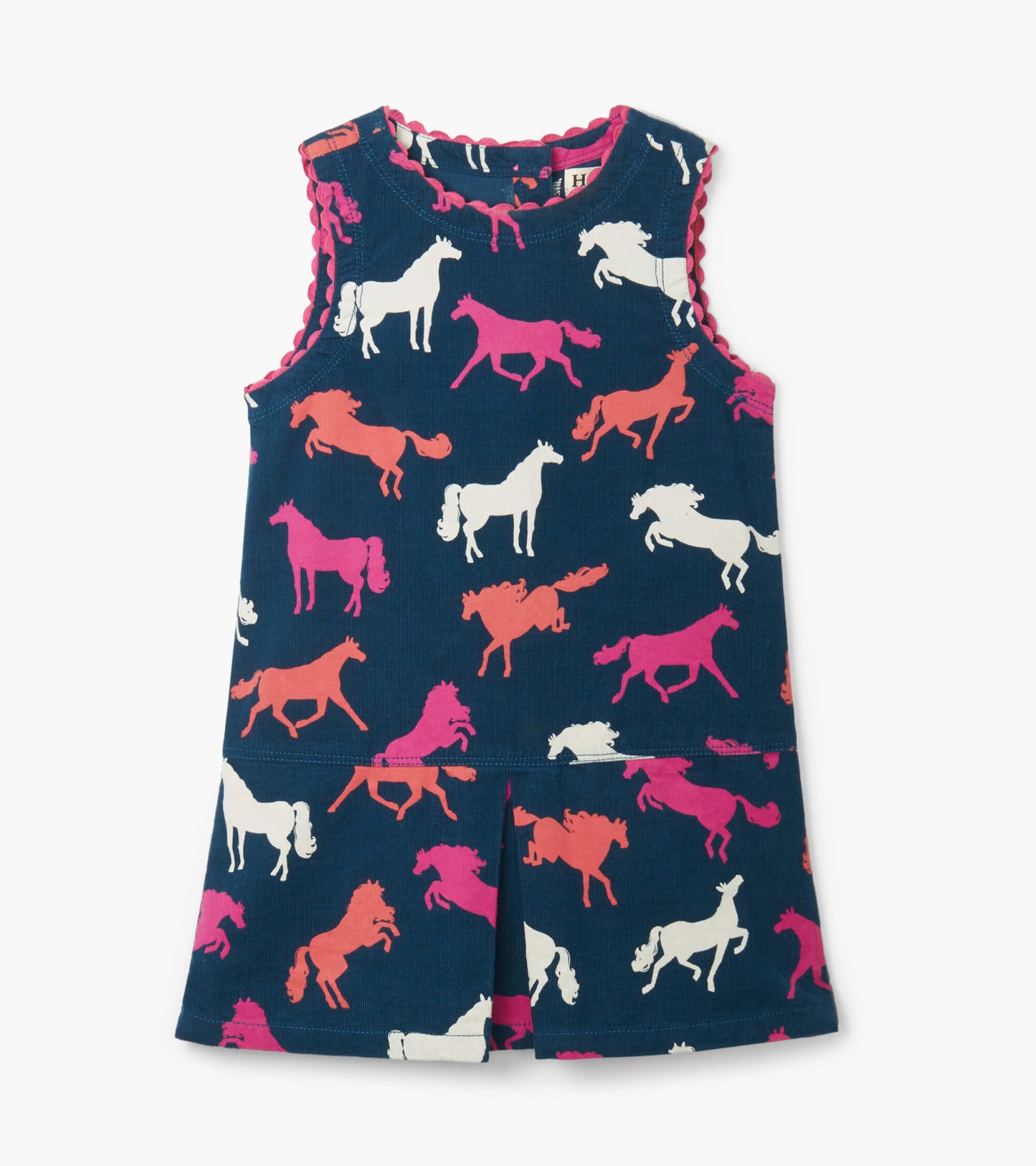 Hatley Horse Silhouettes Pinafore Dress
