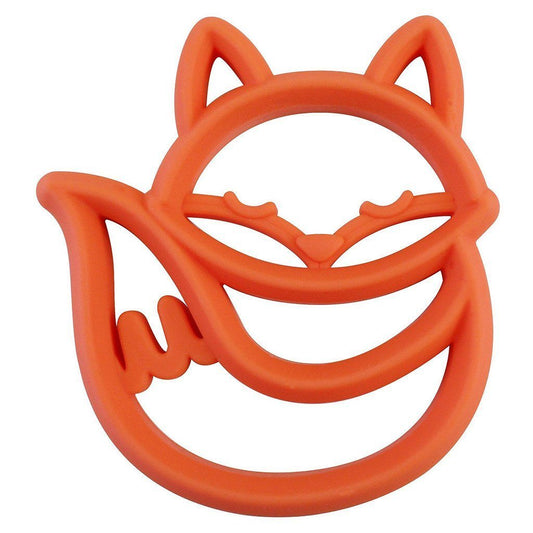 Chew Crew Silicone Baby Teether - Fox