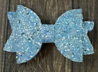 Glittery Bow Clippie