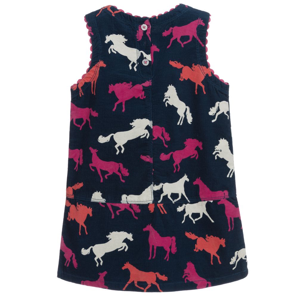 Hatley Horse Silhouettes Pinafore Dress