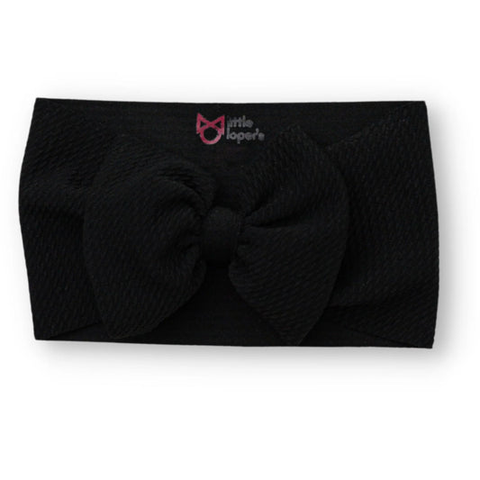 Black Headwrap - Mini