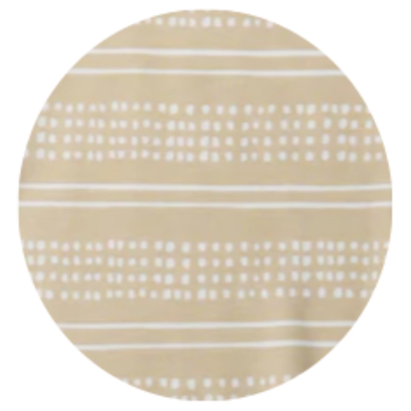 Copper Pearl Single Burp Cloth - Peanut