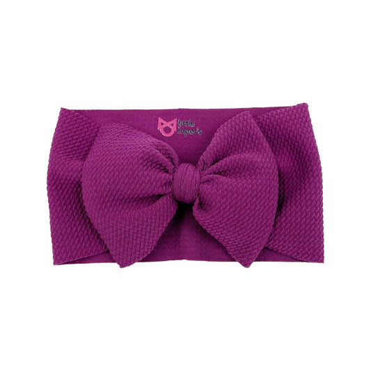 Plum Headwrap - Mini