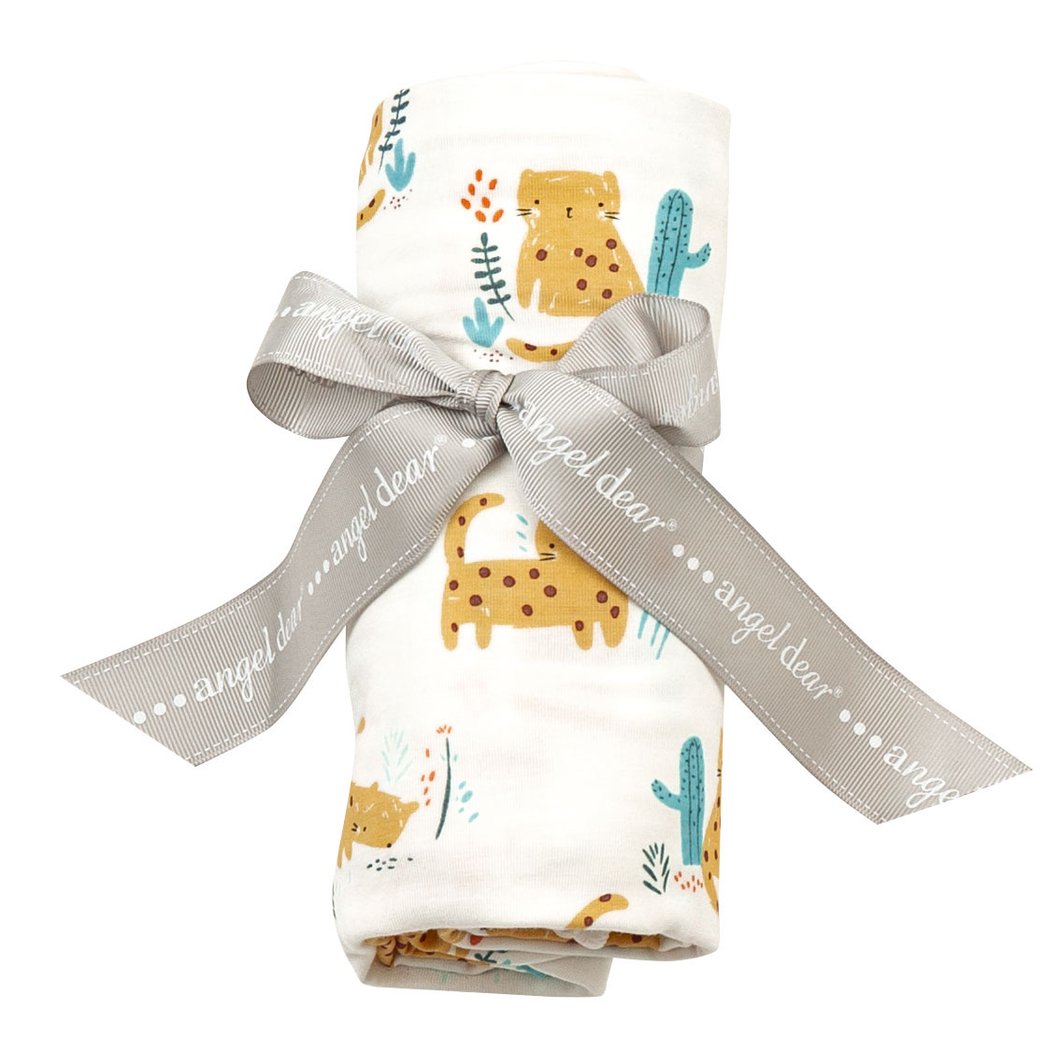 Angel Dear Swaddle Blanket - Cheetah