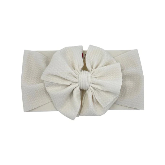 Vanilla Headwrap - Mini Messy