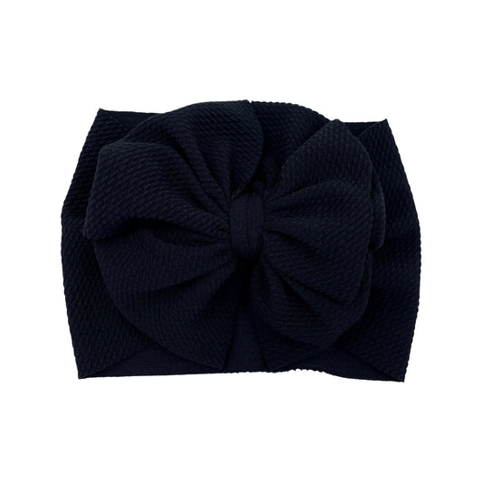 Black Headwrap - Messy