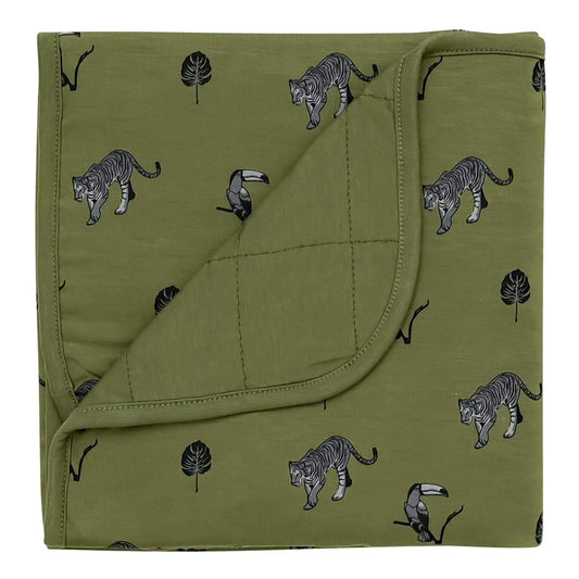 Jungle Printed Baby Blanket - Kyte BABY