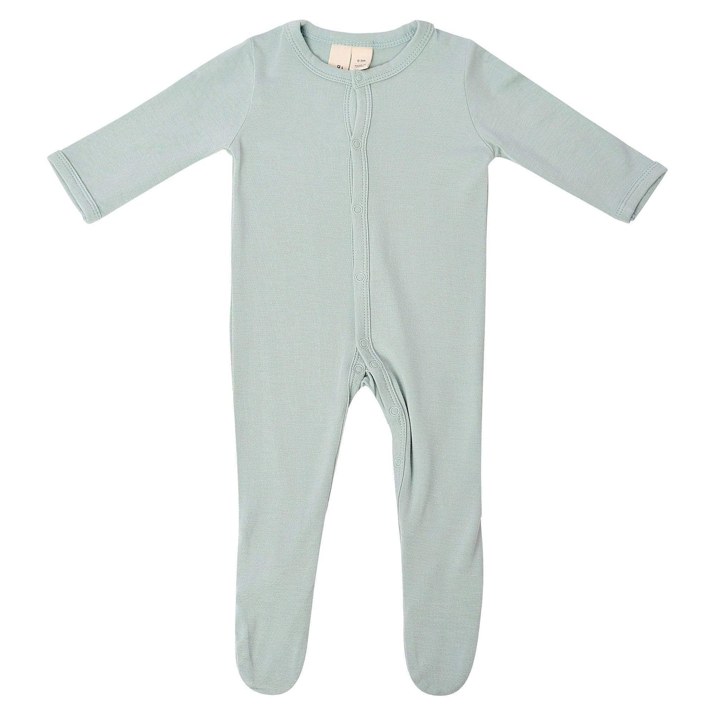 Kyte Baby Footie with Snaps - Sage