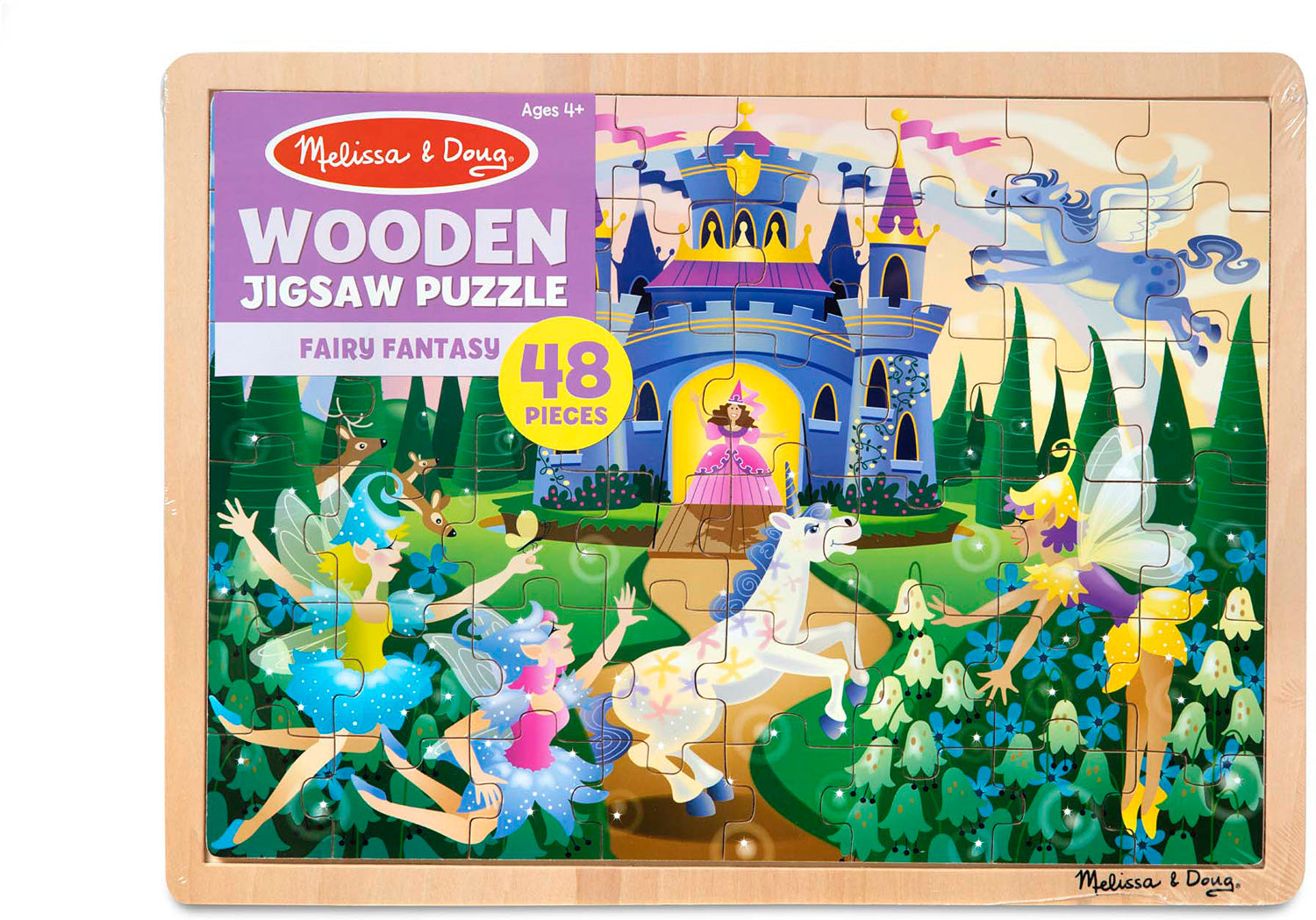 Fairy Fantasy 48pc Wooden Jigsaw – Wiggles & Giggles Stillwater