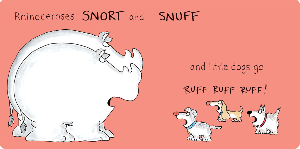 Moo, Baa, La La La! by Sandra Boynton