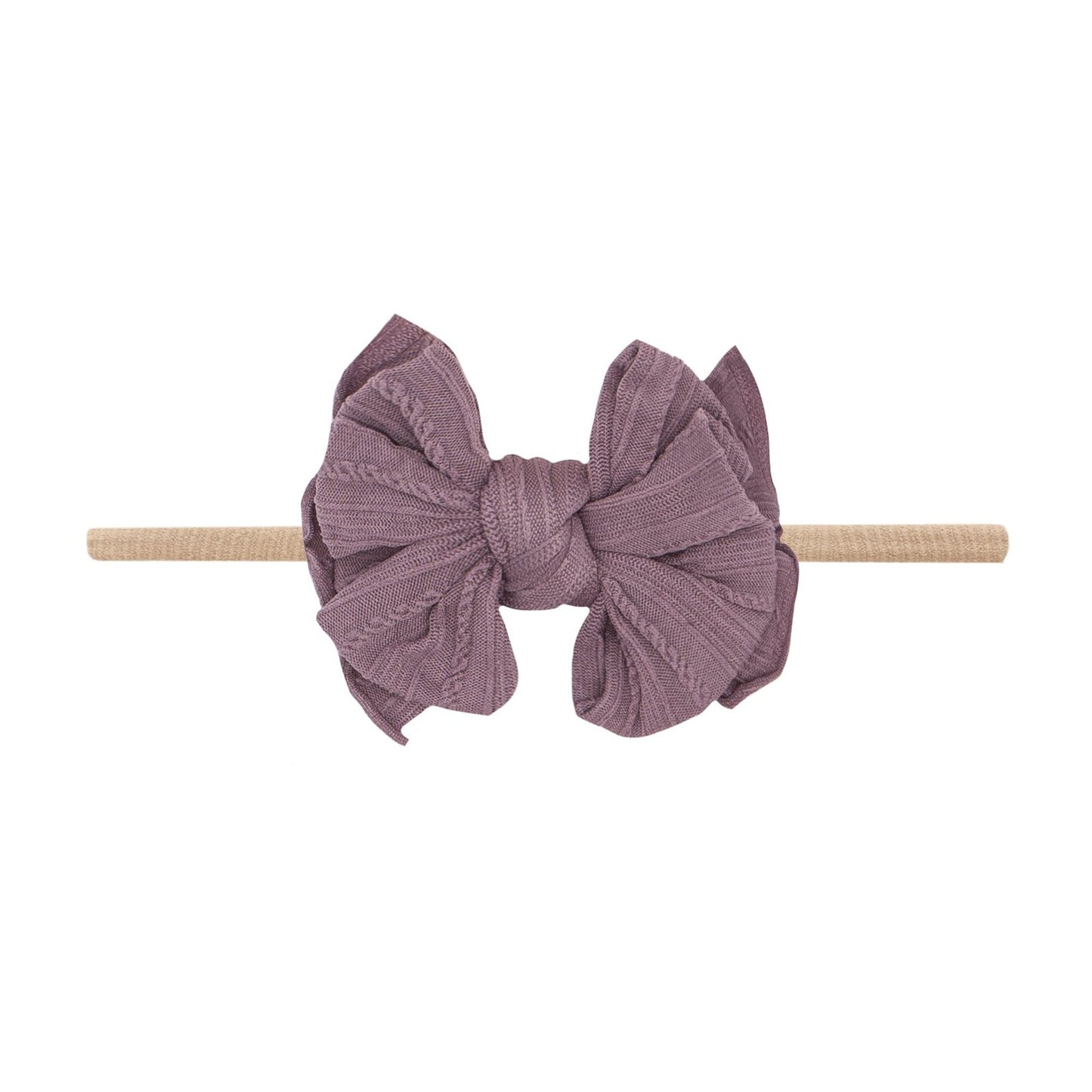Cable Knit Lil Fab Skinny - Blush/Lilac