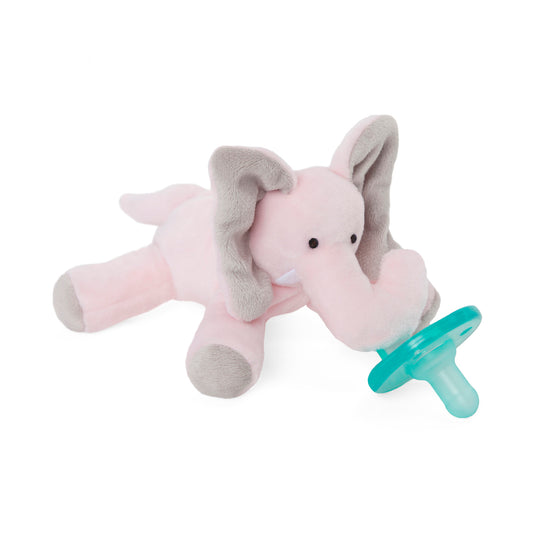 Wubbanub Infant Pacifier - Pink Elephant