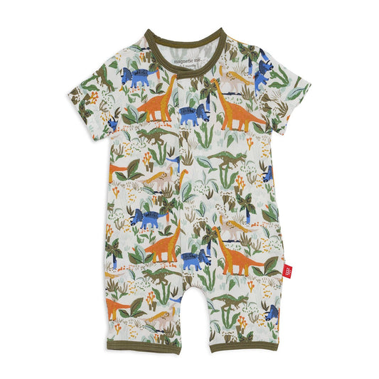 Raptor Round Your Finger Modal Magnetic Romper
