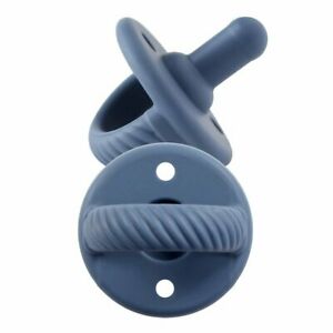 Sweetie Soother Pacifier 2-pack - Nautical Navy Cable