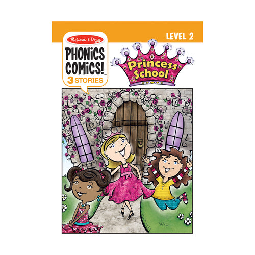Phonics Comics: Princess School - Level 2