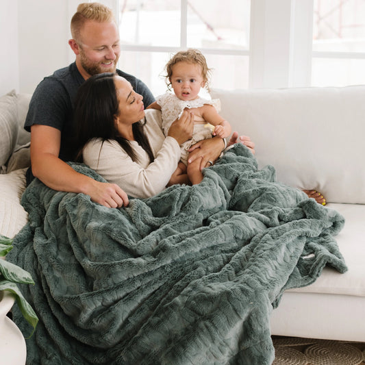 Fir Extra Large Throw Blanket