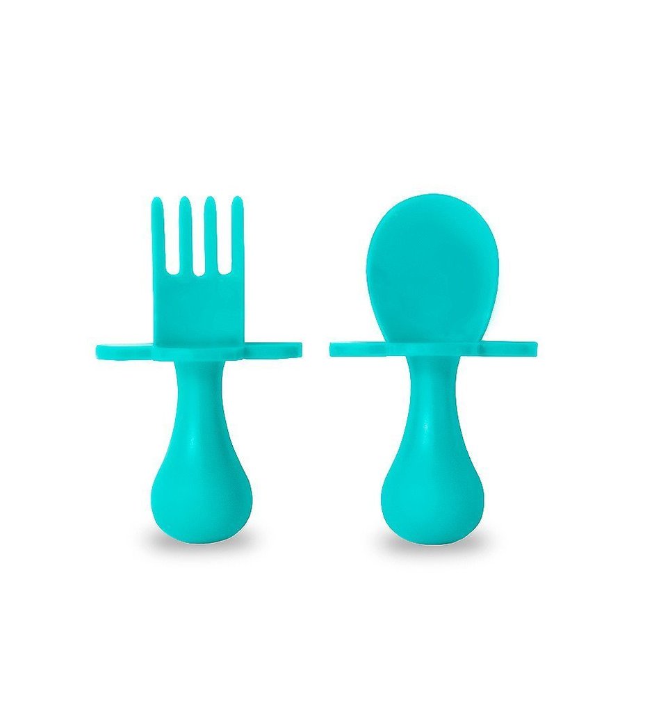 Grabease Ergonomic Utensils - Teal