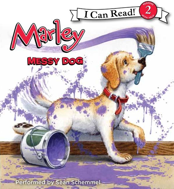 Marley: Messy Dog - Level 2 - I Can Read Books