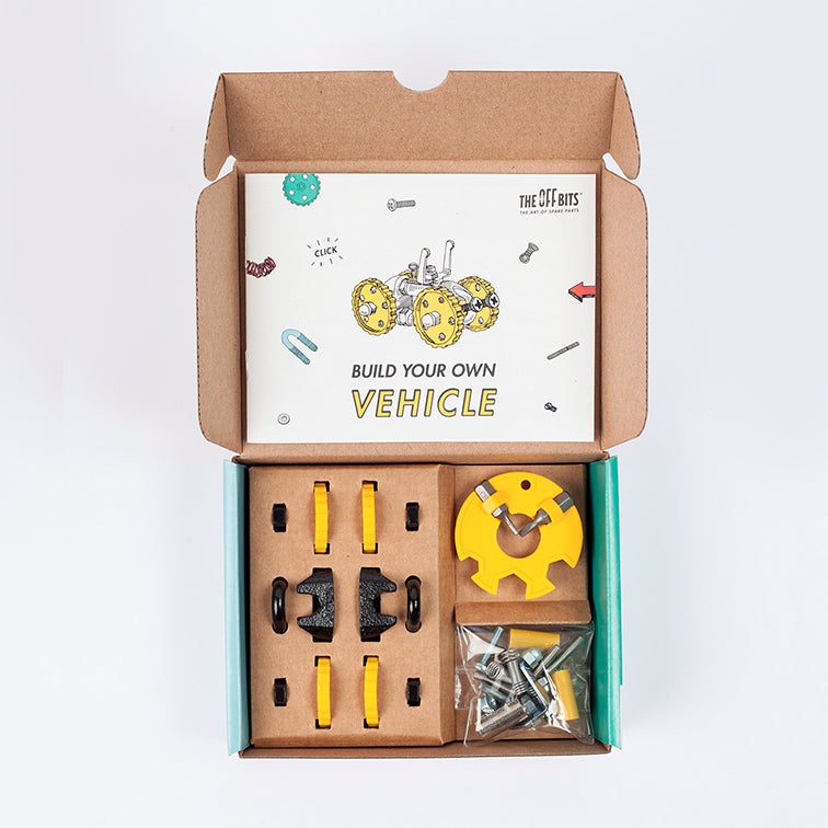 OFFBITS Yellow Vehicle Kit: BlazeBit - Fat Brain Toys
